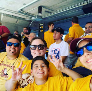 The Anayas  attended Arizona State University Sun Devils vs. WSU - NCAA Football on Oct 12th 2019 via VetTix 