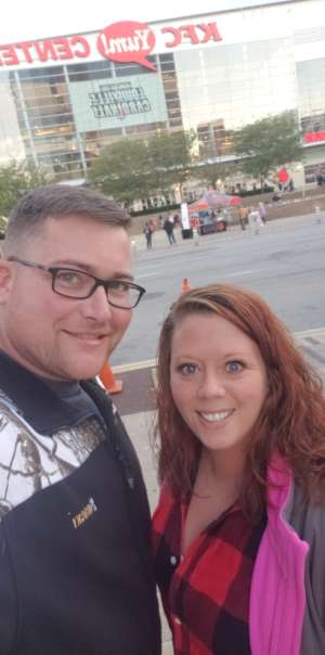 Derek attended Carrie Underwood: the Cry Pretty Tour 360 on Oct 17th 2019 via VetTix 