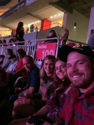David attended Carrie Underwood: the Cry Pretty Tour 360 on Oct 17th 2019 via VetTix 