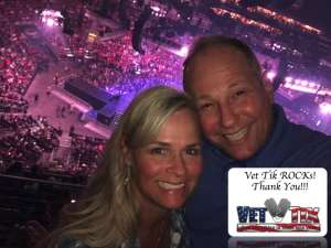 Douglas attended Carrie Underwood: the Cry Pretty Tour 360 on Oct 17th 2019 via VetTix 