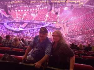 Roy attended Carrie Underwood: the Cry Pretty Tour 360 on Oct 17th 2019 via VetTix 