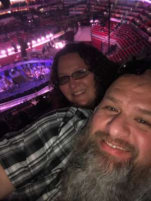 Rene attended Carrie Underwood: the Cry Pretty Tour 360 on Oct 17th 2019 via VetTix 