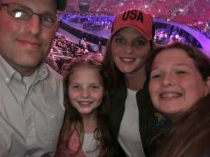 Tobias attended Carrie Underwood: the Cry Pretty Tour 360 on Oct 17th 2019 via VetTix 