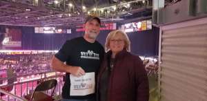 Thomas attended Carrie Underwood: the Cry Pretty Tour 360 on Oct 17th 2019 via VetTix 