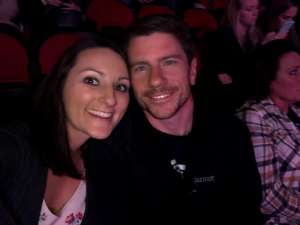 James attended Carrie Underwood: the Cry Pretty Tour 360 on Oct 17th 2019 via VetTix 