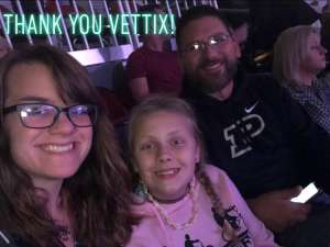 Warren attended Carrie Underwood: the Cry Pretty Tour 360 on Oct 17th 2019 via VetTix 