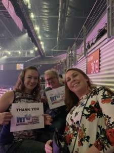 Rebecca attended Carrie Underwood: the Cry Pretty Tour 360 on Oct 17th 2019 via VetTix 