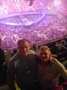 Toby attended Carrie Underwood: the Cry Pretty Tour 360 on Oct 17th 2019 via VetTix 