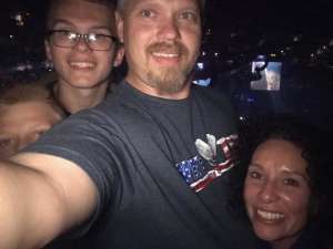 Andrew attended Carrie Underwood: the Cry Pretty Tour 360 on Oct 17th 2019 via VetTix 