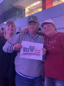 CHRIS attended Carrie Underwood: the Cry Pretty Tour 360 on Oct 17th 2019 via VetTix 