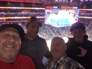 James attended Detroit Pistons vs. New York Knicks - NBA **military Night** on Nov 6th 2019 via VetTix 
