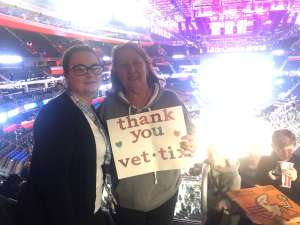 Amanda attended Detroit Pistons vs. New York Knicks - NBA **military Night** on Nov 6th 2019 via VetTix 