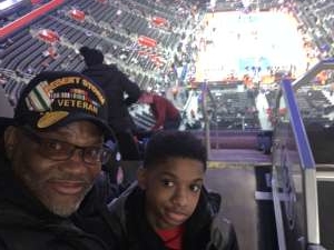 Kelvin attended Detroit Pistons vs. New York Knicks - NBA **military Night** on Nov 6th 2019 via VetTix 