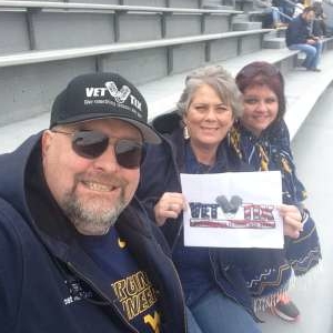 Mark  attended West Virginia Mountaineers vs. Oklahoma State - NCAA Football on Nov 23rd 2019 via VetTix 