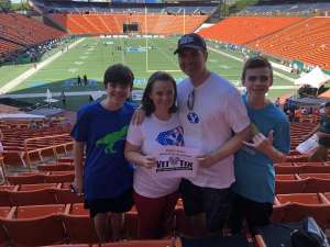 2019 Sofi Hawaii Bowl: BYU Cougars vs. Hawaii Rainbow Warriors ** General Admission **