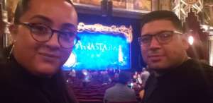 Gabriela attended Anastasia - Hollywood Pantages Theatre on Oct 8th 2019 via VetTix 