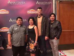 Todd attended Anastasia - Hollywood Pantages Theatre on Oct 8th 2019 via VetTix 