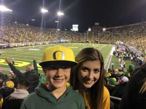 University of Oregon Ducks vs. University of Colorado Buffaloes - NCAA Football