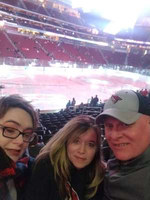 Kenneth attended Arizona Coyotes vs. Montreal Canadiens - NHL on Oct 30th 2019 via VetTix 