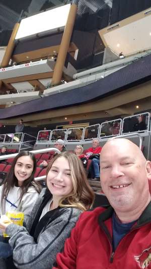 Trenton attended Arizona Coyotes vs. Montreal Canadiens - NHL on Oct 30th 2019 via VetTix 