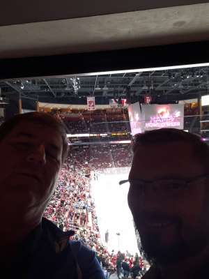 Leonard attended Arizona Coyotes vs. Montreal Canadiens - NHL on Oct 30th 2019 via VetTix 