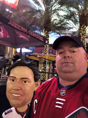 Jason attended Arizona Coyotes vs. Montreal Canadiens - NHL on Oct 30th 2019 via VetTix 