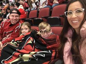 Kenny attended Arizona Coyotes vs. Montreal Canadiens - NHL on Oct 30th 2019 via VetTix 