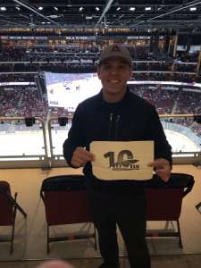 Daniel attended Arizona Coyotes vs. Montreal Canadiens - NHL on Oct 30th 2019 via VetTix 