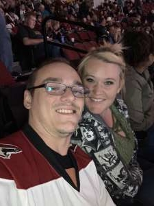 Skylar  attended Arizona Coyotes vs. Montreal Canadiens - NHL on Oct 30th 2019 via VetTix 