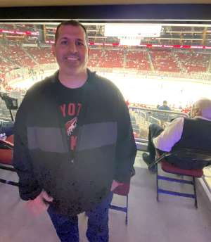 Jason Cyrus attended Arizona Coyotes vs. Montreal Canadiens - NHL on Oct 30th 2019 via VetTix 