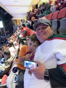 Justin attended Arizona Coyotes vs. Montreal Canadiens - NHL on Oct 30th 2019 via VetTix 