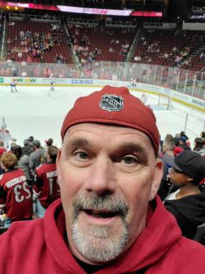 Mark attended Arizona Coyotes vs. Montreal Canadiens - NHL on Oct 30th 2019 via VetTix 