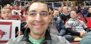 ross attended Arizona Coyotes vs. Montreal Canadiens - NHL on Oct 30th 2019 via VetTix 