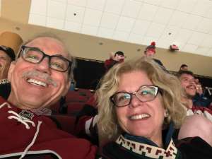 Jerrold attended Arizona Coyotes vs. Montreal Canadiens - NHL on Oct 30th 2019 via VetTix 