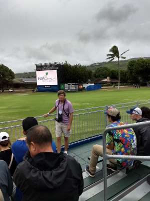 Sony Open in Hawaii - PGA Tour at Waialae Country Club - Valid Any One Day * See Notes