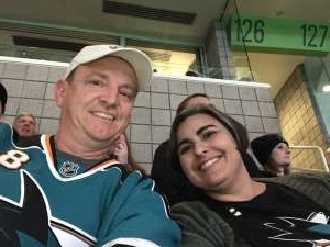 Ryan attended San Jose Sharks vs. Nashville Predators - NHL **group Photo on the Logo** on Nov 9th 2019 via VetTix 