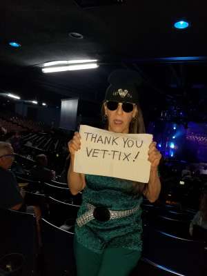 LB attended A Night With Janis Joplin - Celebrity Theater on Oct 19th 2019 via VetTix 
