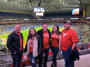 Benjamin attended 2019 Valero Alamo Bowl: Utah Utes vs. Texas Longhorns on Dec 31st 2019 via VetTix 