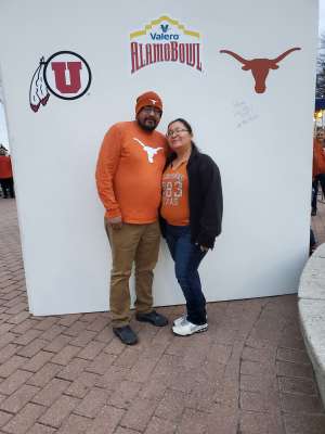 Raul attended 2019 Valero Alamo Bowl: Utah Utes vs. Texas Longhorns on Dec 31st 2019 via VetTix 