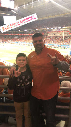 MO attended 2019 Valero Alamo Bowl: Utah Utes vs. Texas Longhorns on Dec 31st 2019 via VetTix 