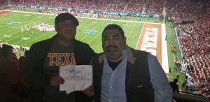 Ray attended 2019 Valero Alamo Bowl: Utah Utes vs. Texas Longhorns on Dec 31st 2019 via VetTix 