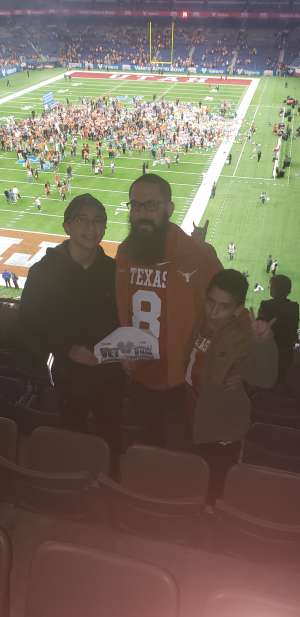 Edward attended 2019 Valero Alamo Bowl: Utah Utes vs. Texas Longhorns on Dec 31st 2019 via VetTix 