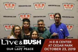 +live+ & Bush - the Altimate Tour