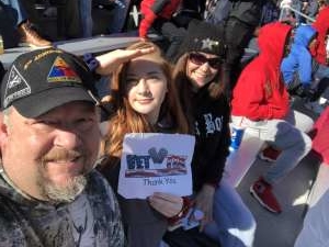 Robert attended 2020 Armed Forces Bowl: Tulane Green Wave vs. Southern Miss Golden Eagles on Jan 4th 2020 via VetTix 
