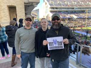 Logan attended 2020 Armed Forces Bowl: Tulane Green Wave vs. Southern Miss Golden Eagles on Jan 4th 2020 via VetTix 