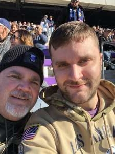 Howard attended 2020 Armed Forces Bowl: Tulane Green Wave vs. Southern Miss Golden Eagles on Jan 4th 2020 via VetTix 