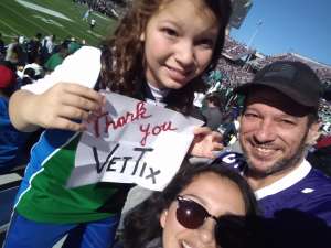 Rocky attended 2020 Armed Forces Bowl: Tulane Green Wave vs. Southern Miss Golden Eagles on Jan 4th 2020 via VetTix 