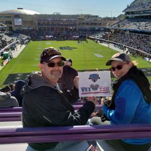 Roger attended 2020 Armed Forces Bowl: Tulane Green Wave vs. Southern Miss Golden Eagles on Jan 4th 2020 via VetTix 