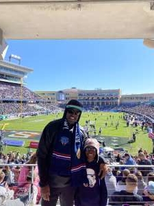Antonio attended 2020 Armed Forces Bowl: Tulane Green Wave vs. Southern Miss Golden Eagles on Jan 4th 2020 via VetTix 