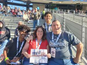 Dean attended 2020 Armed Forces Bowl: Tulane Green Wave vs. Southern Miss Golden Eagles on Jan 4th 2020 via VetTix 